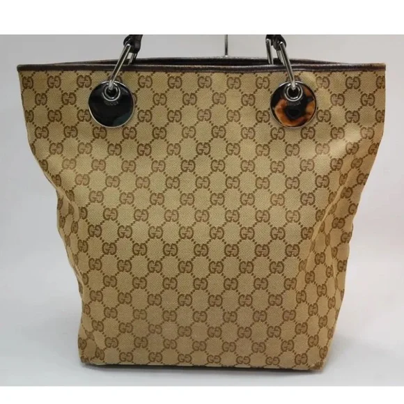 EXCELLENT CONDITION! Authentic Gucci Abbey Eclipse Shoulder Bag Handbag Purse - Picture 3 of 14